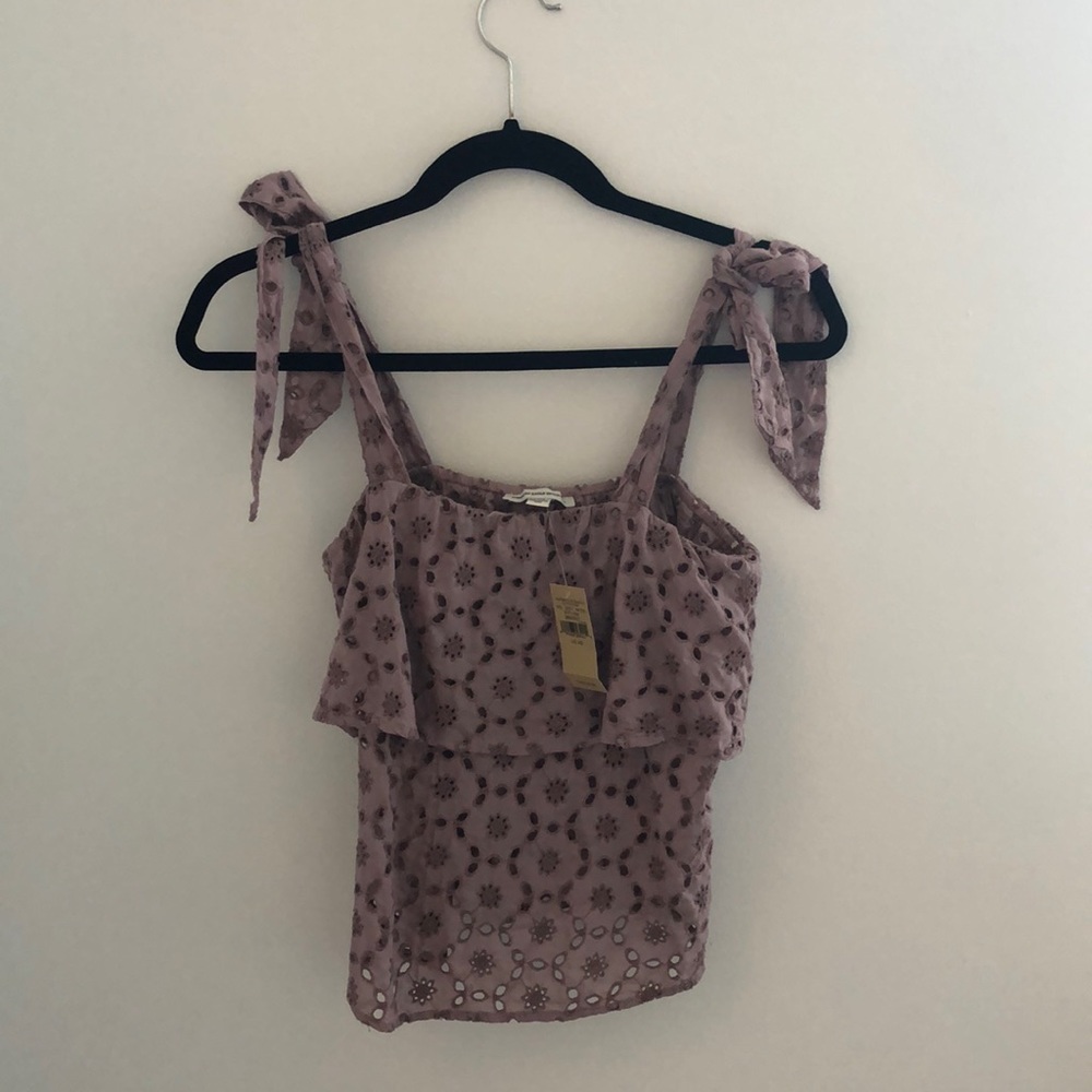 Tie shoulder American Eagle tank top